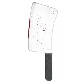 Cleaver Silver/Black with blood 43cm BUY